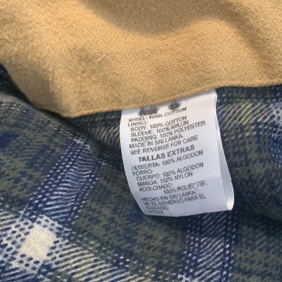 Men’s plaid lined jacket - Picture 3 of 3